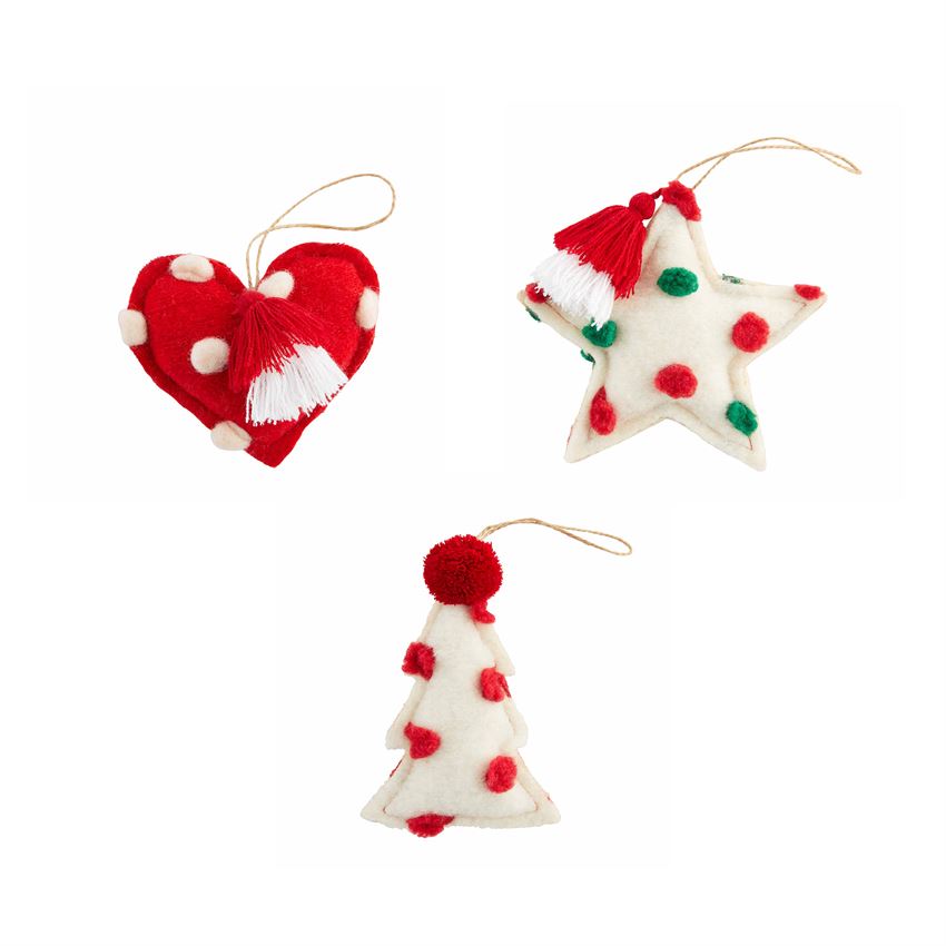 Pom Tassel Ornament (Various Styles)