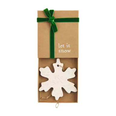 Boxed Stoneware Ornament (Various Styles)