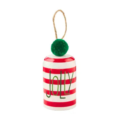 Ceramic Bell Ornament (Various Styles)