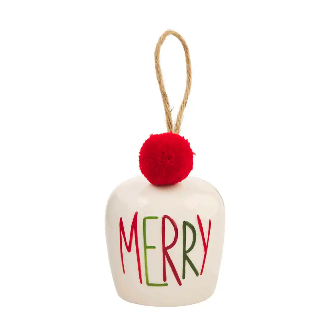 Ceramic Bell Ornament (Various Styles)