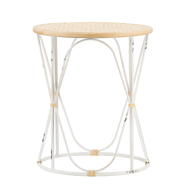 Bamboo Accent Tables, Set of 2