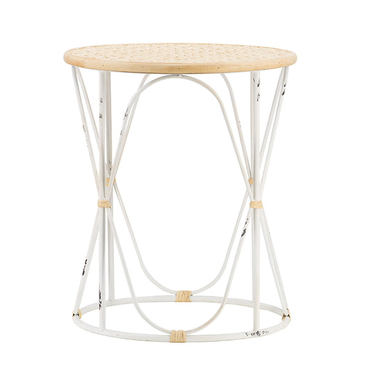 Bamboo Accent Tables, Set of 2