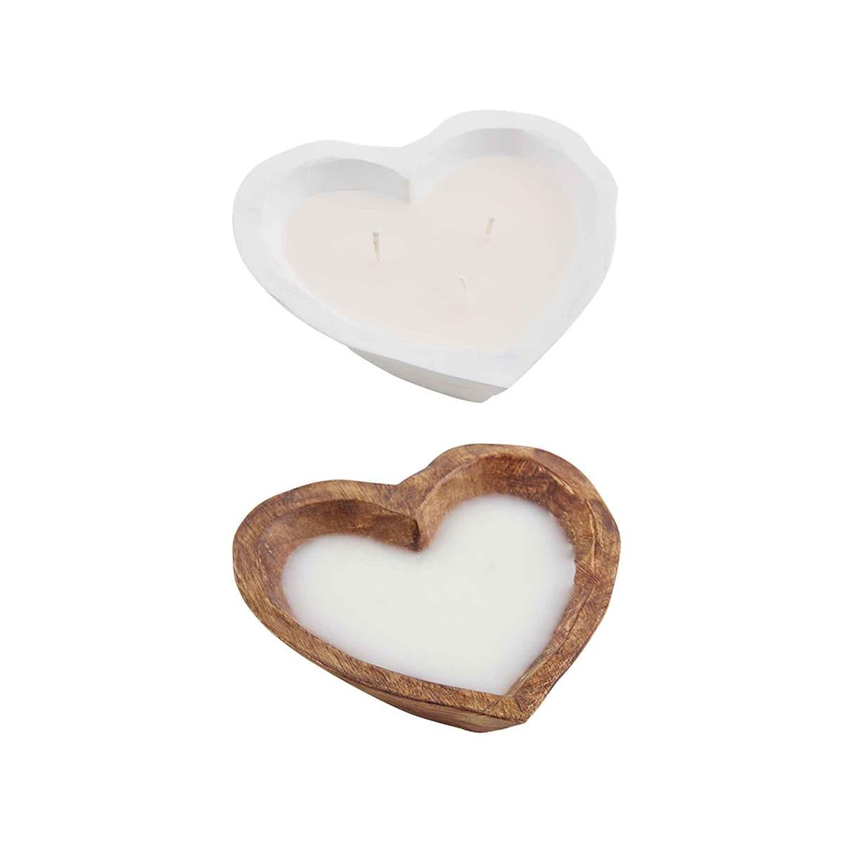 Heart Bowl Candle (Various Styles)