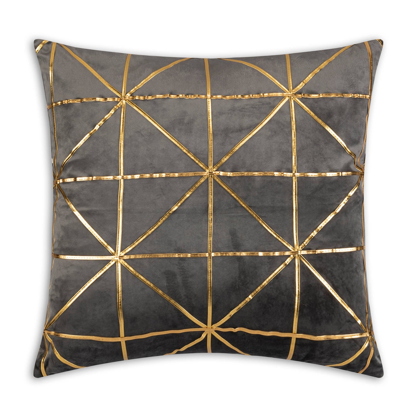 Sera Charcoal Gold Pillow