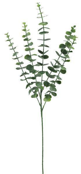 27" Dusty Eucalyptus Spray, Two-Toned Green