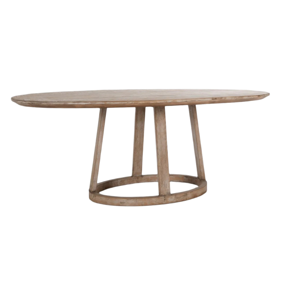 Olivia 78" Oval Dining Table