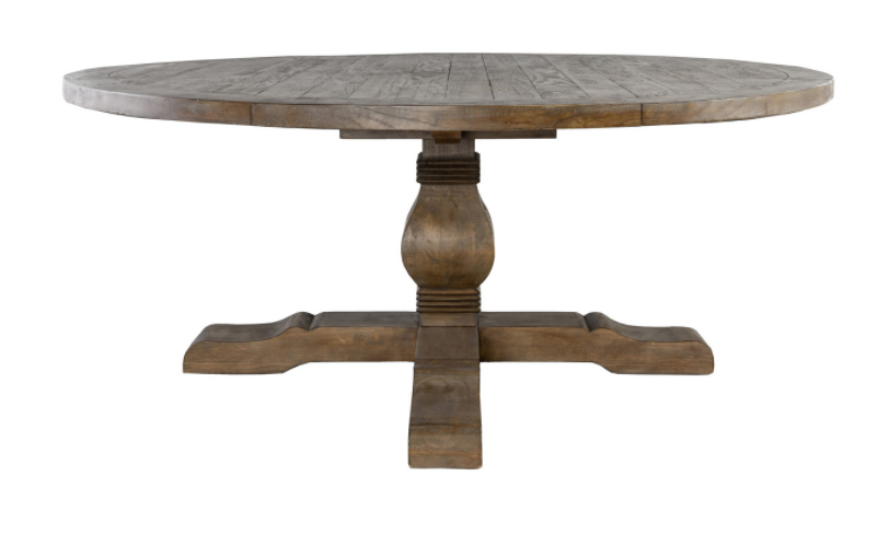Caden 72" Round Pedestal Dining Table