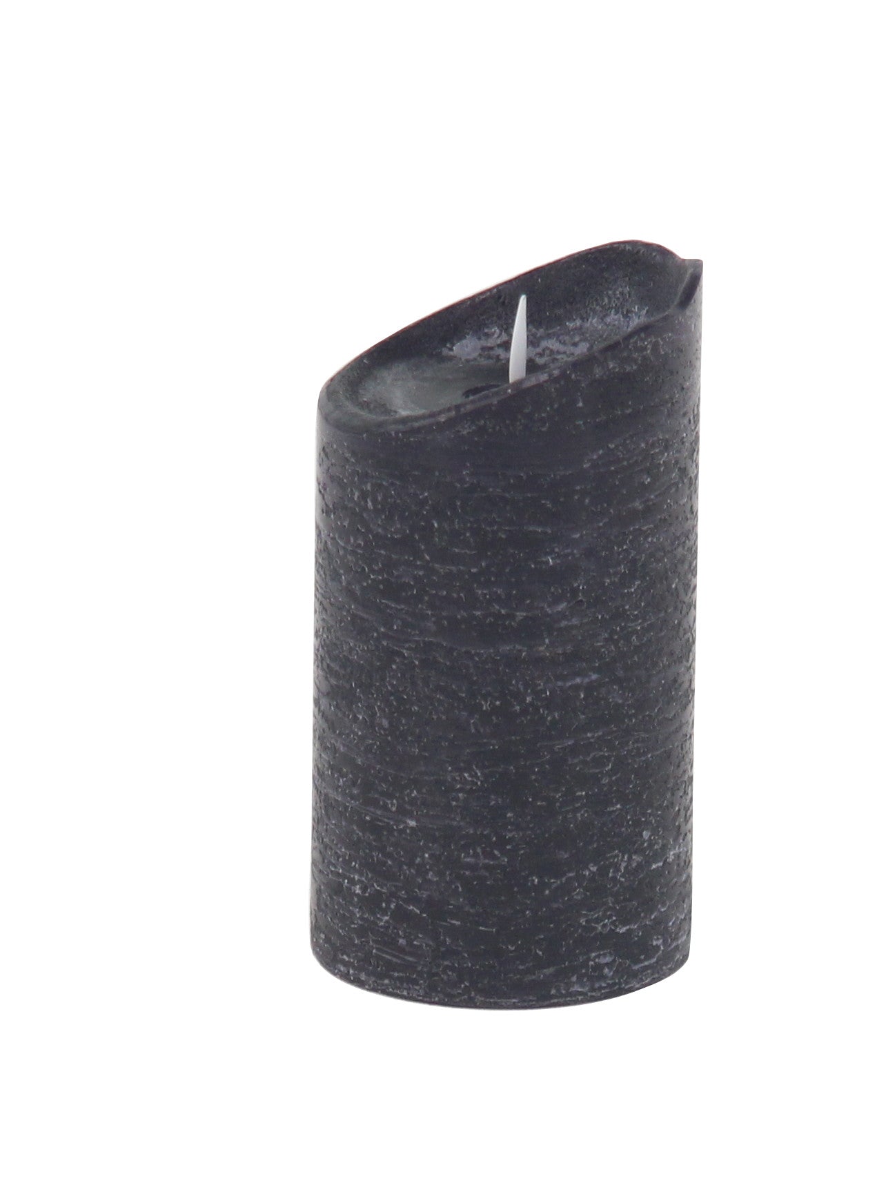 Black Flameless LED Wax Candle, Set of 3