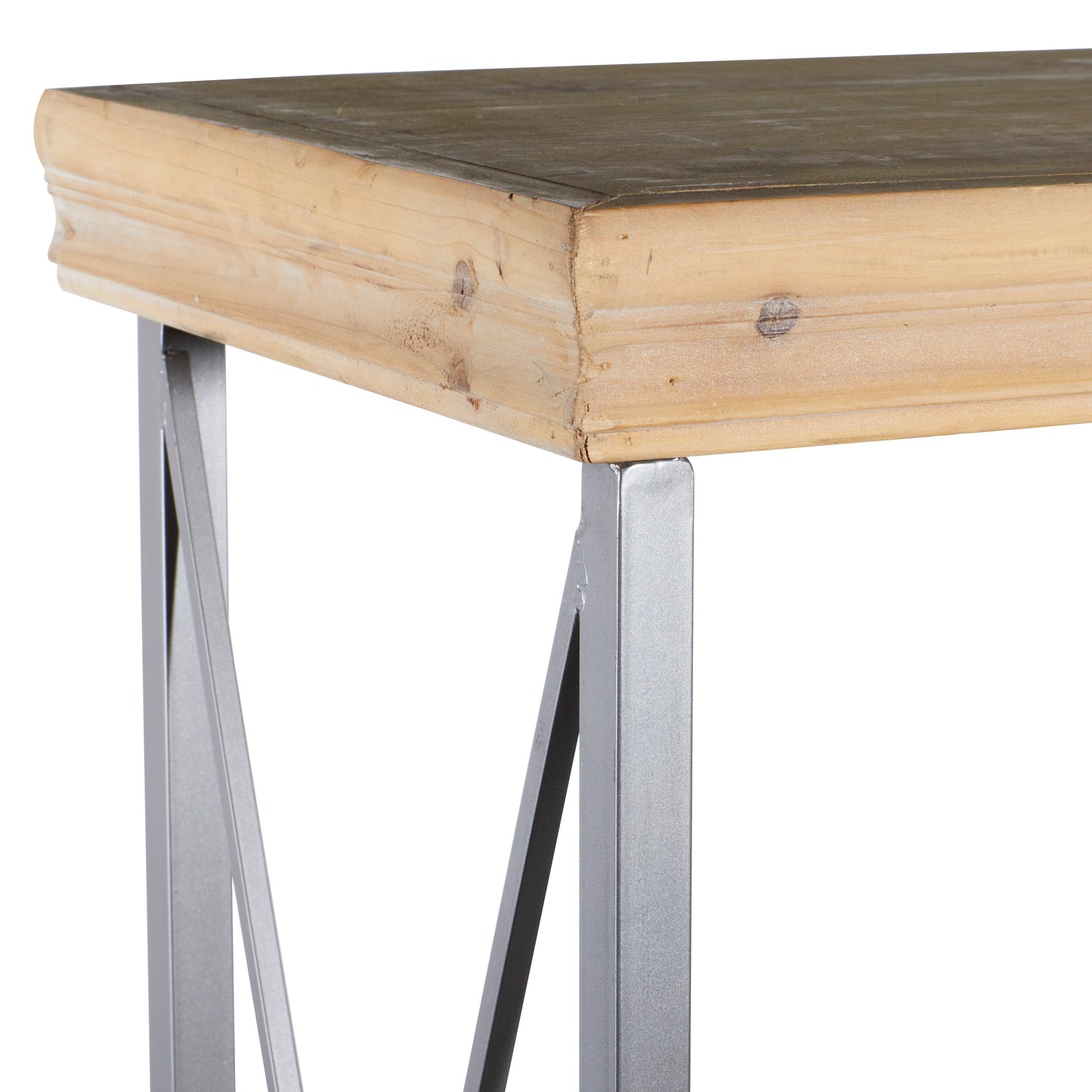 Wood & Metal Shelf