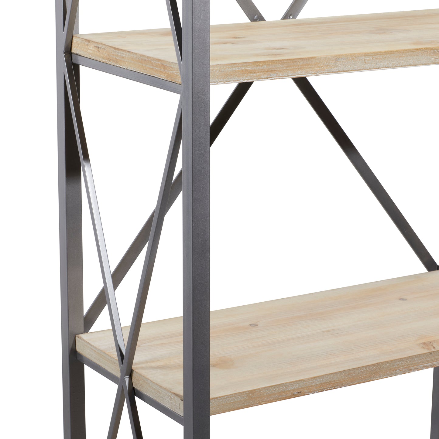 Wood & Metal Shelf
