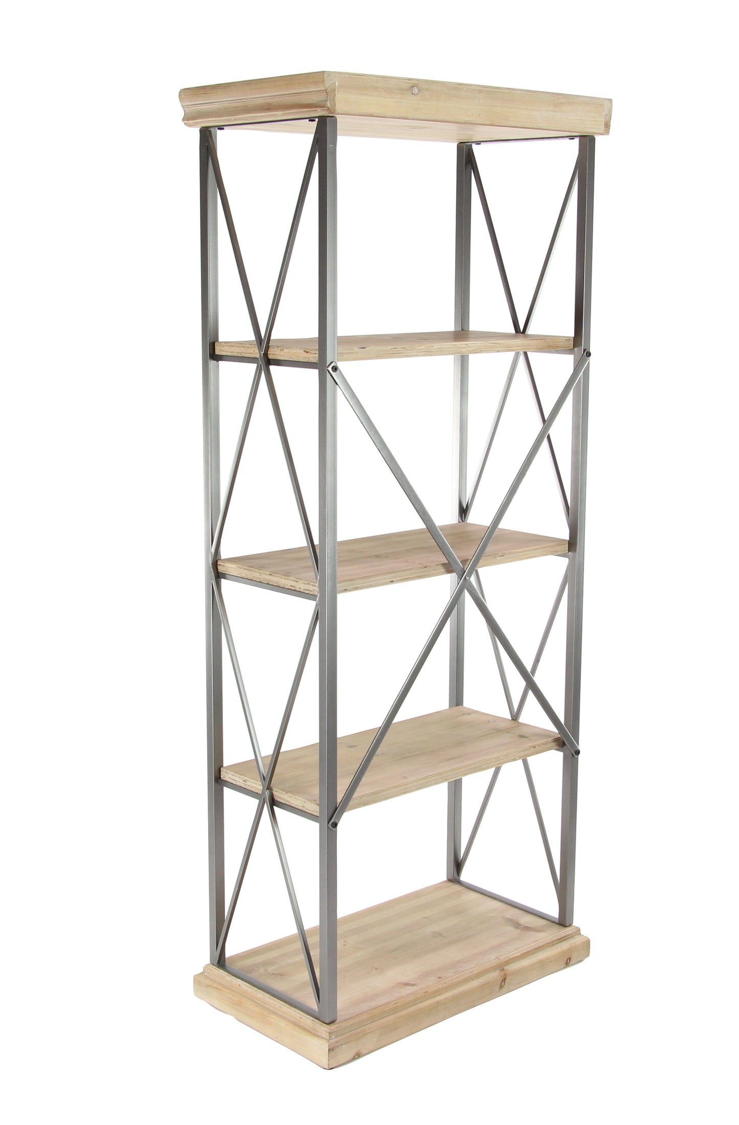 Wood & Metal Shelf