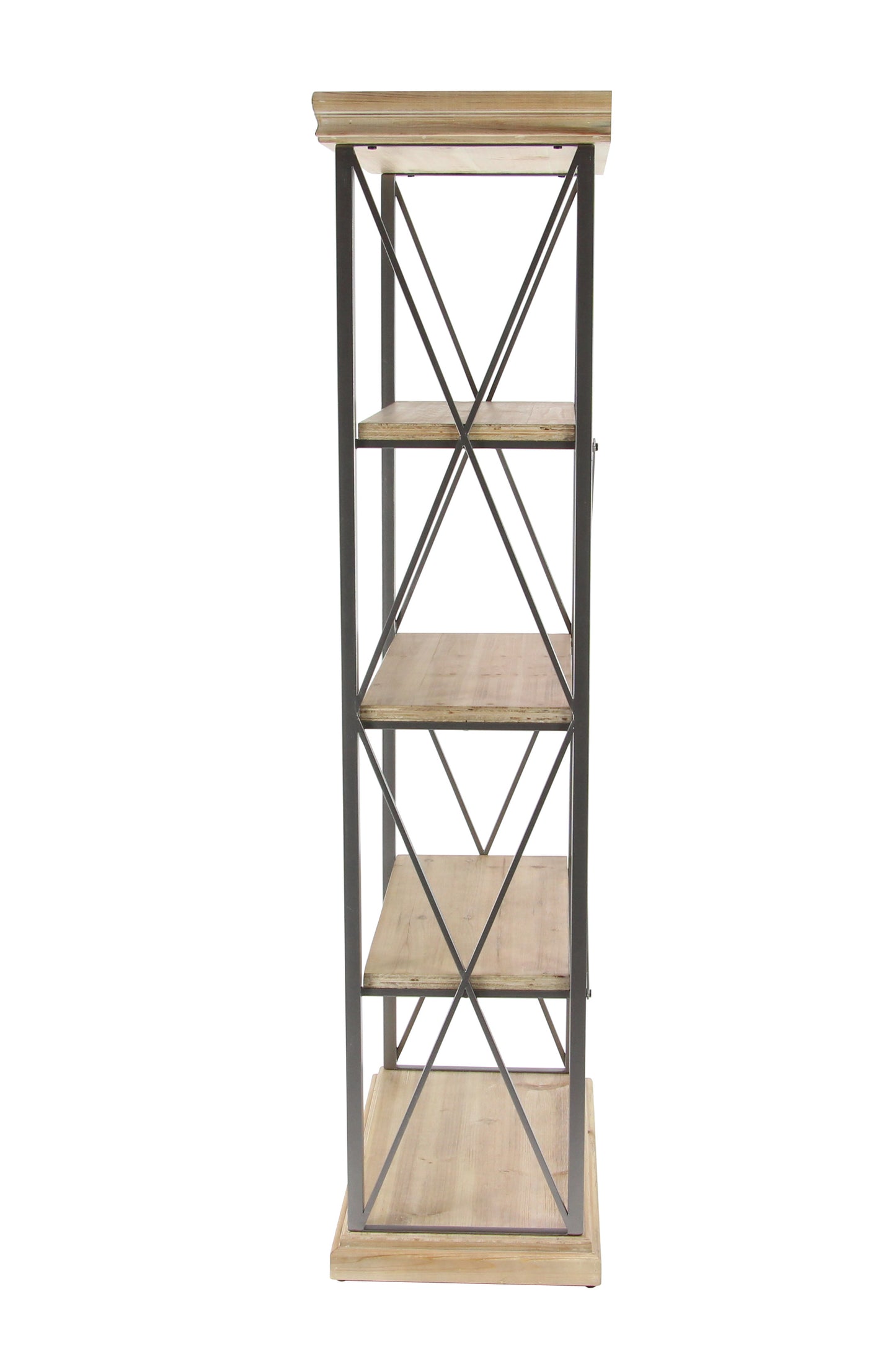 Wood & Metal Shelf