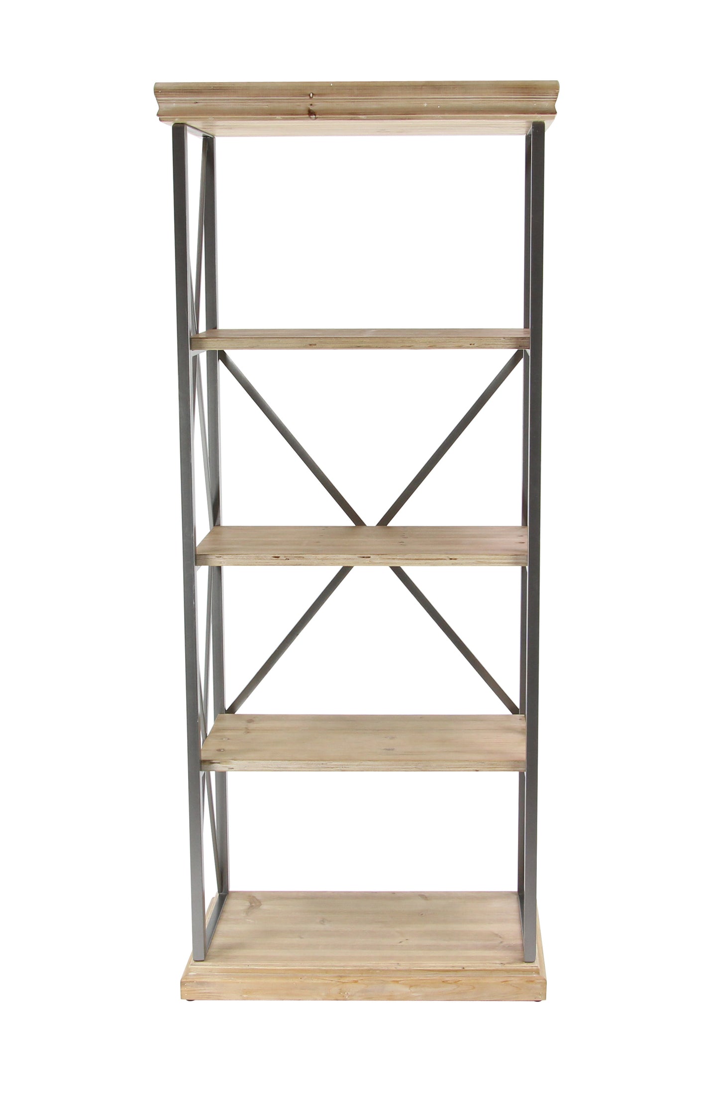 Wood & Metal Shelf