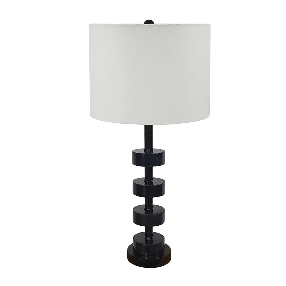 Black Marble Table Lamp