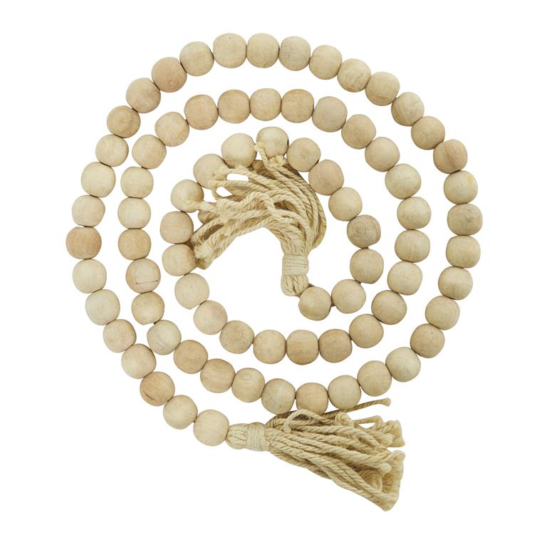 Wood Bead Garland (Various Colors)
