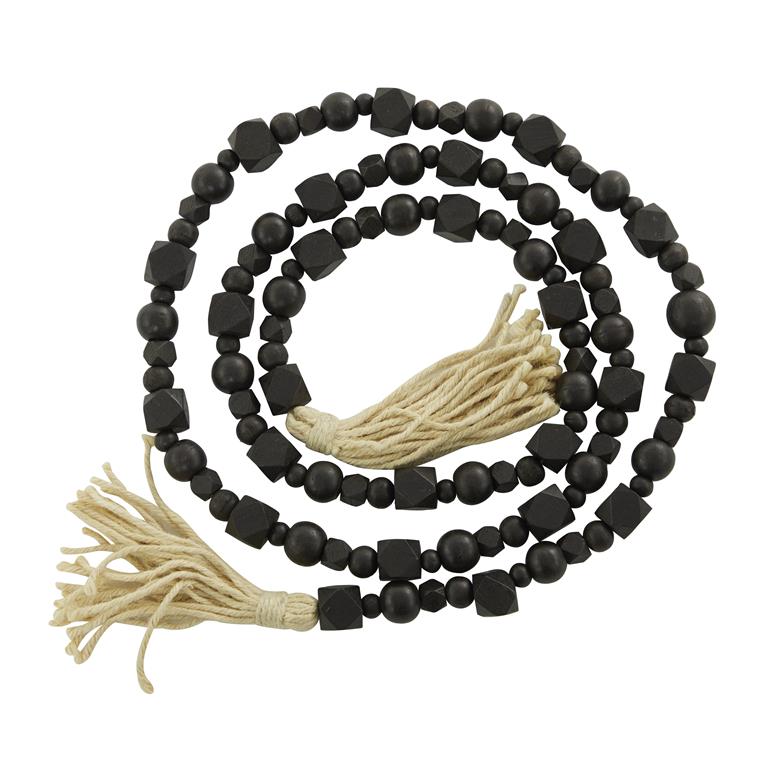 Wood Bead Garland (Various Colors)
