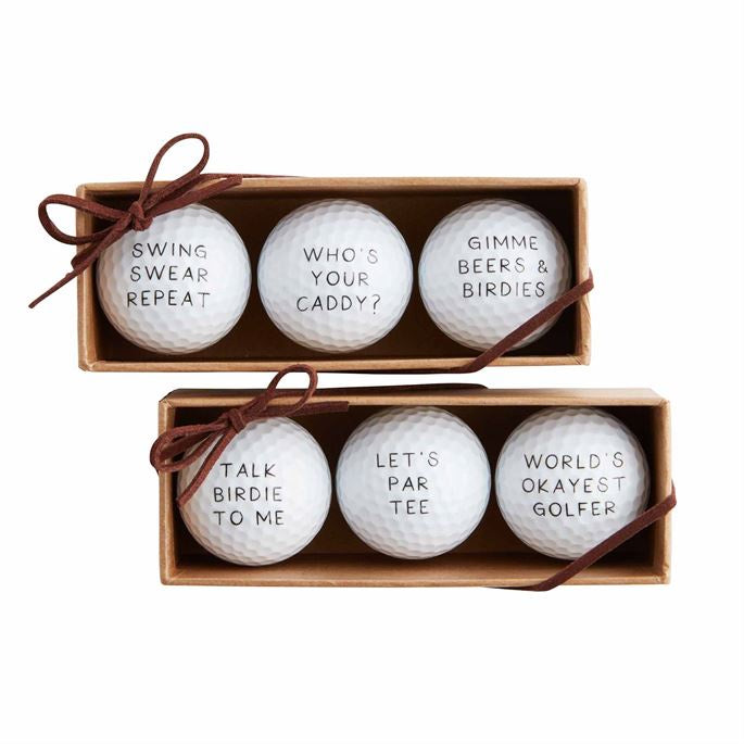 Funny Golf Ball Set (Various Styles)
