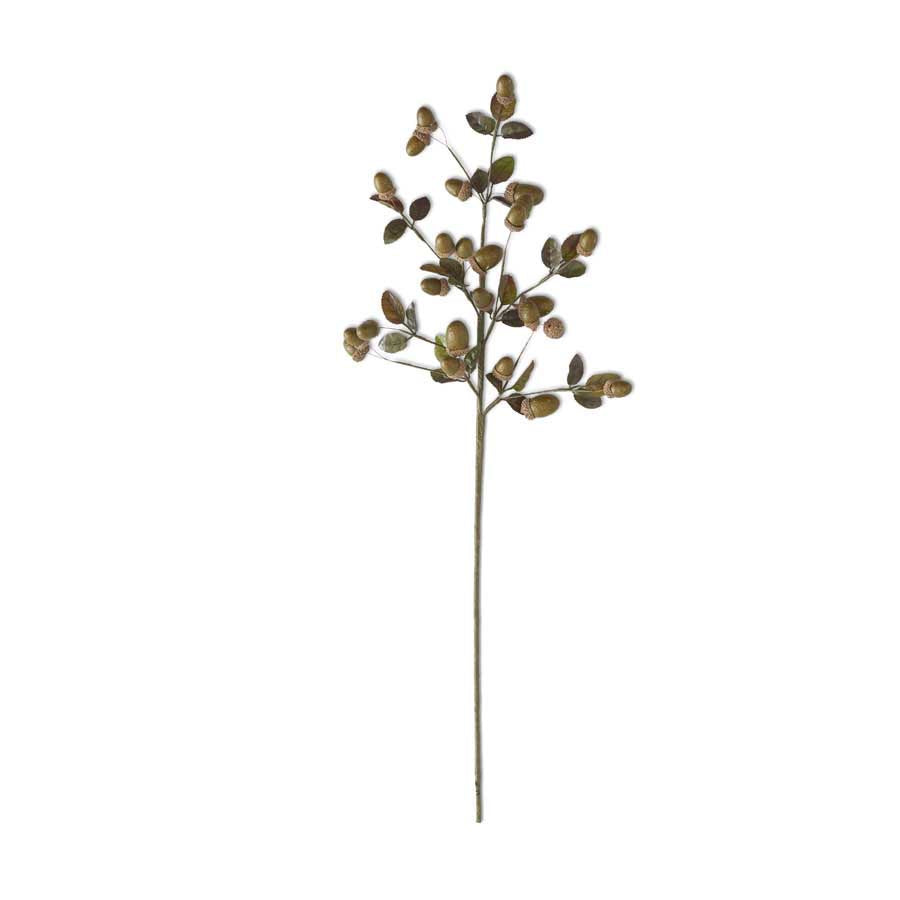 27" Acorn Stem, Green