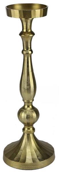 Aluminum Candleholder, Brushed Bronze (Various Sizes)