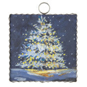 Blue & Gold Tree Mini Gallery Print