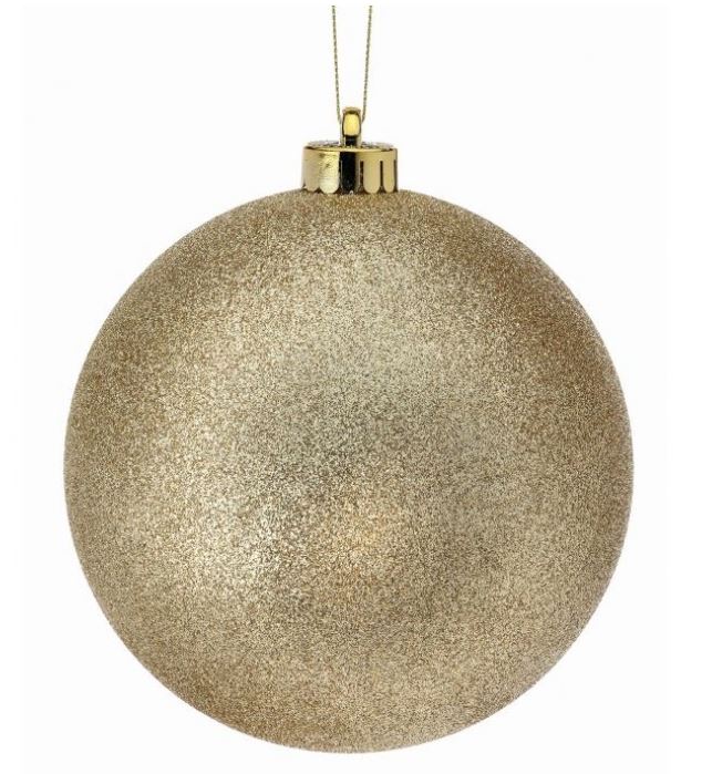 Glitter Ball Ornament (Various Colors)