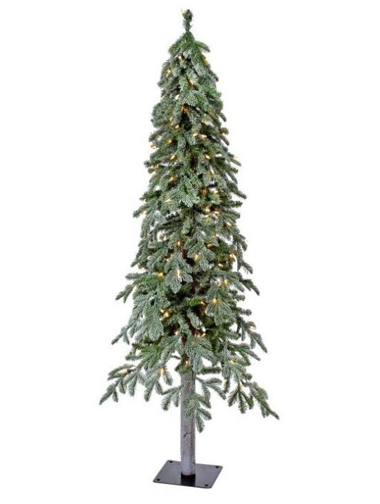 Green Frosted Alpine Tree (Various Sizes)