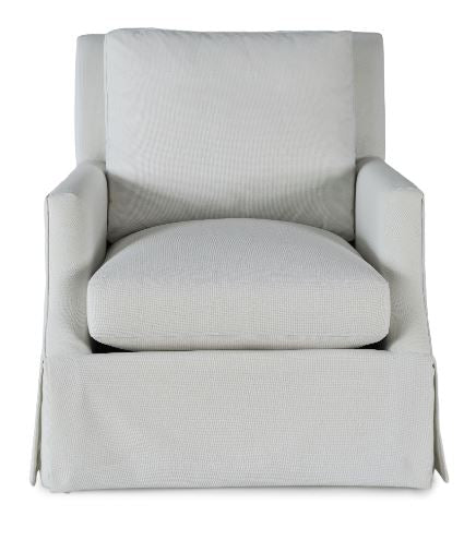 Leigh Swivel Chair, Lifestyle Chalk