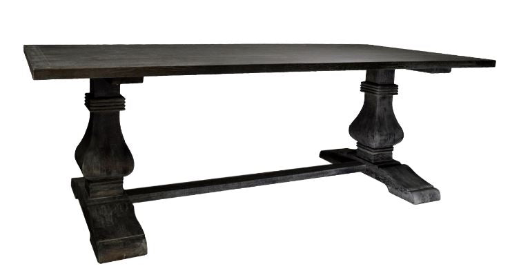 87" Versailles Dining Table, Black
