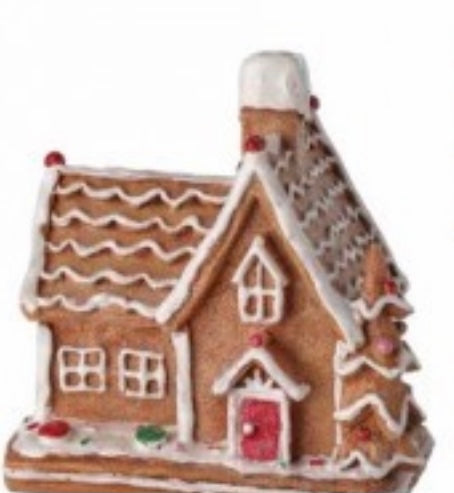 Small Resin Gingerbread House (Various Styles)