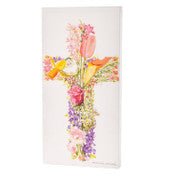 Cross of Flowers Gallery Canvas