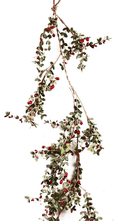 5' Boxwood Leaf Garland