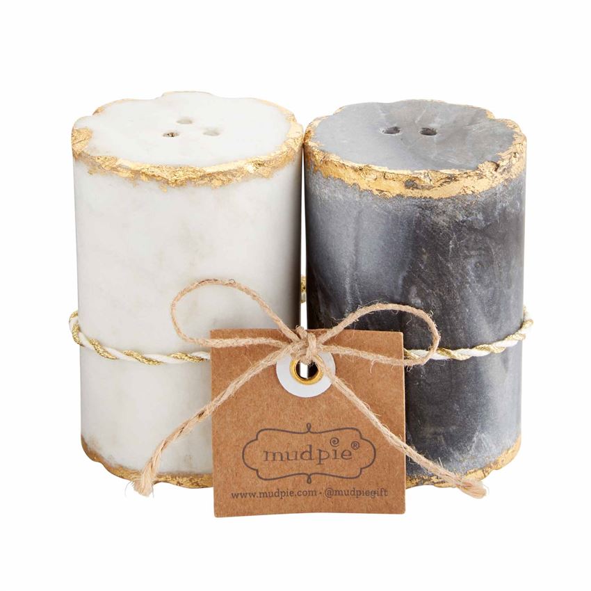 Marble Salt & Pepper Shaker Set
