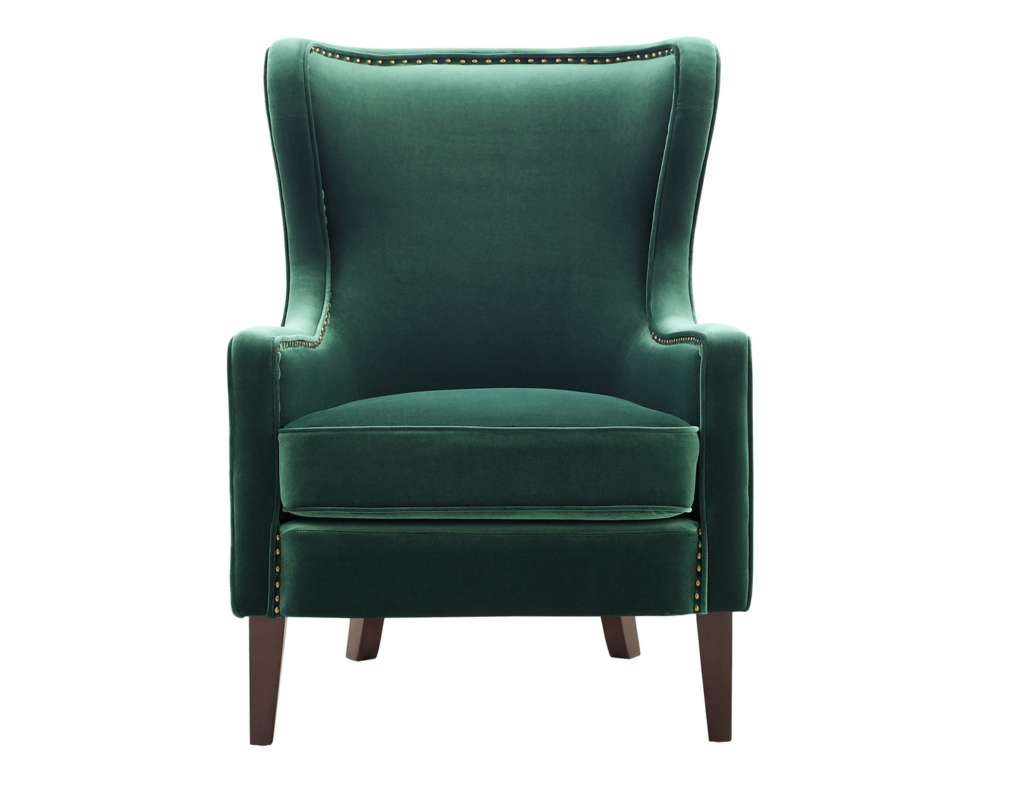 Rachel Velvet Wingback Chair