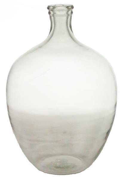 Tapered Glass Bottle Clear
