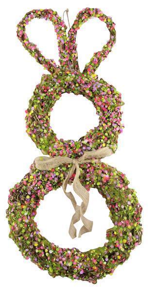 Bunny Wreath with Bow
