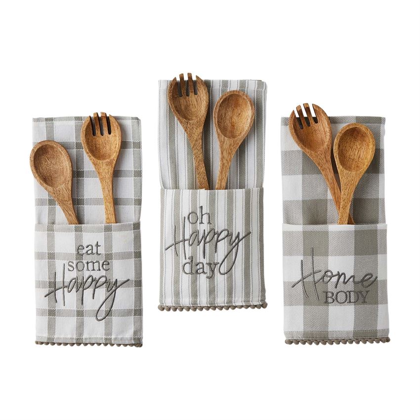 Happy Towel Salad Set (Various Styles)