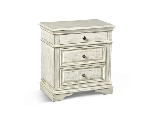 Highland Park Nightstand (White)