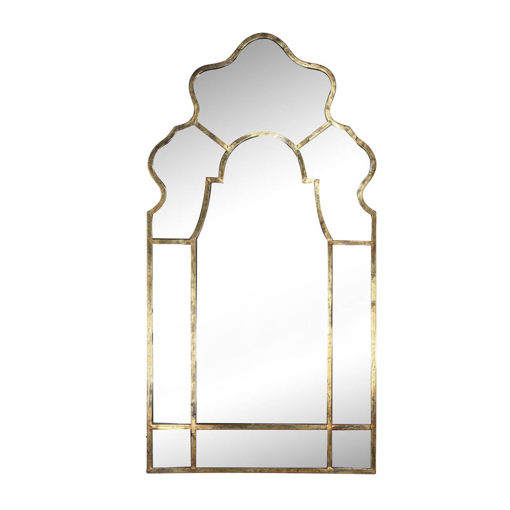 Vintage Garden Mirror, Gold