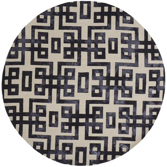 Lorrain Rug, Noir (Various Sizes)