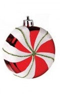 Candy Ornaments, Assorted Box of 12