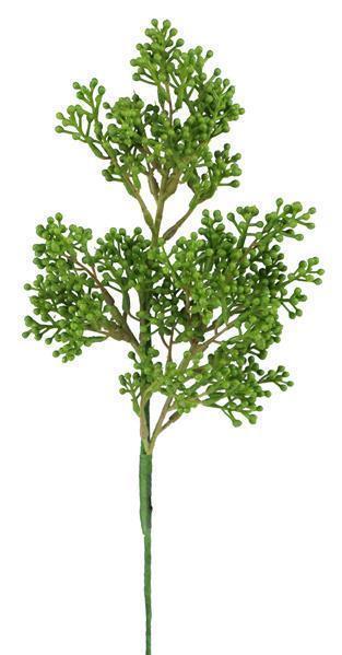 13" Seeded Eucalyptus Spray, Light Green