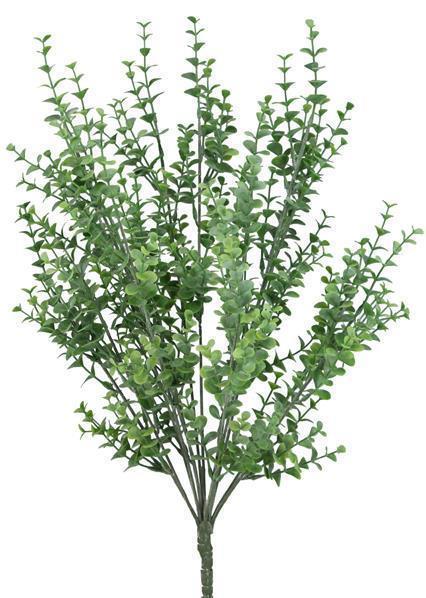 19" Mini Eucalyptus Bush, Dusty 2-Tone Green