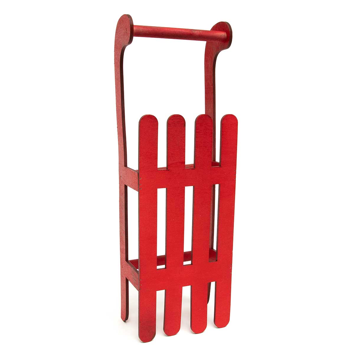 Decorative Wood Sled (Various Colors)