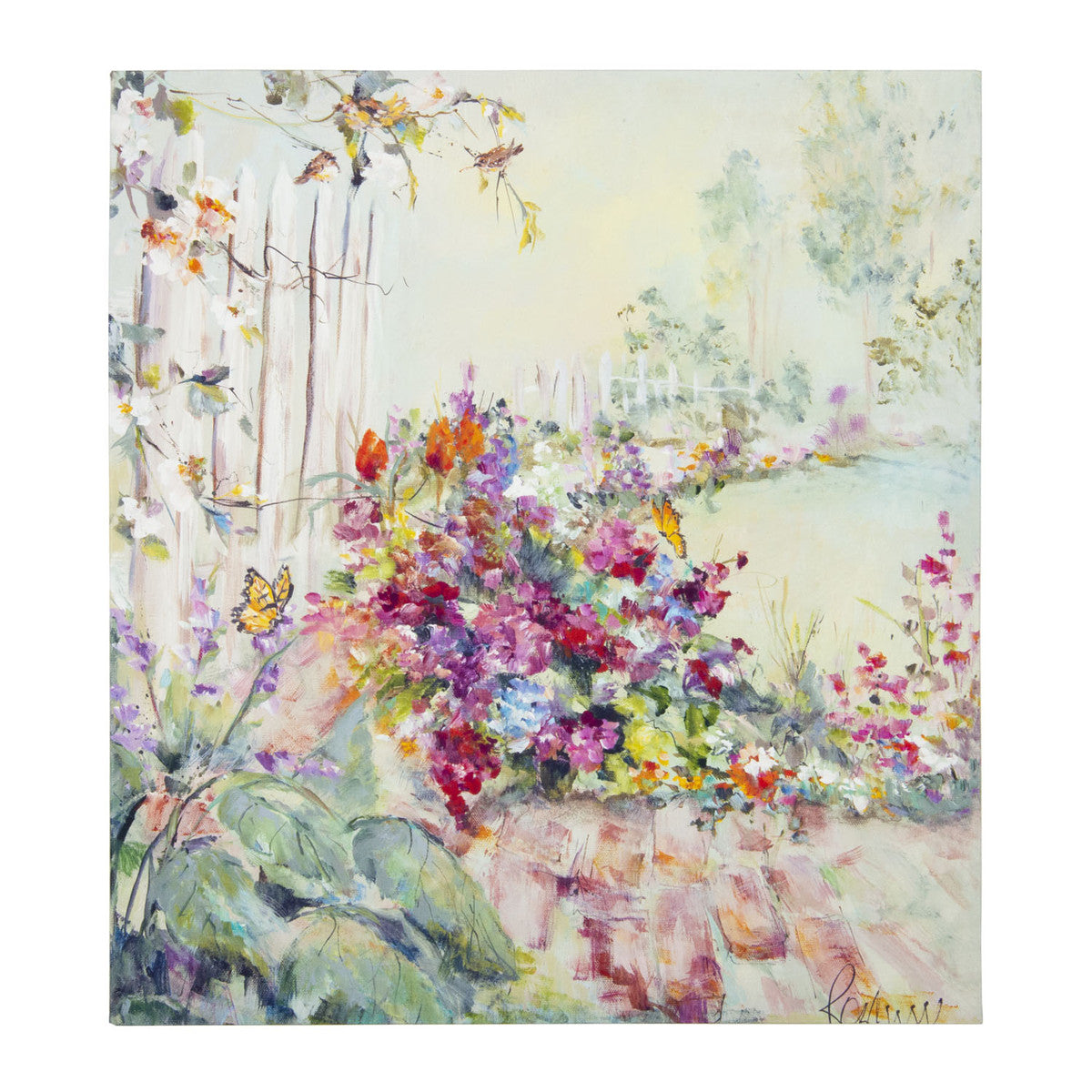 Garden Path Gallery Print