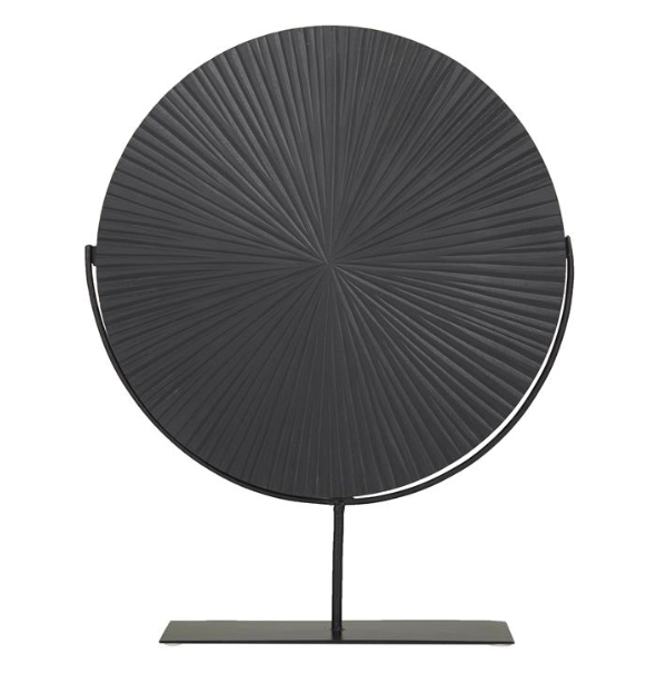 Black Metal Contemporary Abstract Sculpture