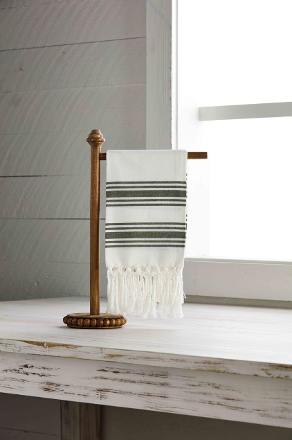 Beaded Hand Towel Holder
