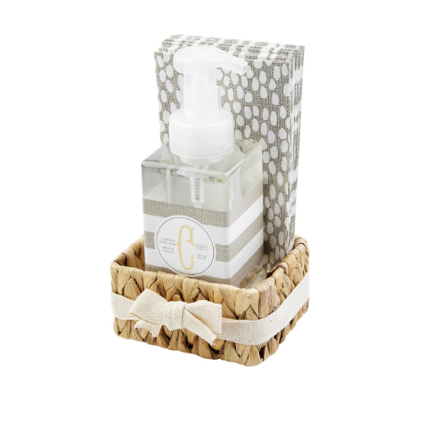 Initial Soap & Towel Basket (Various Letters)