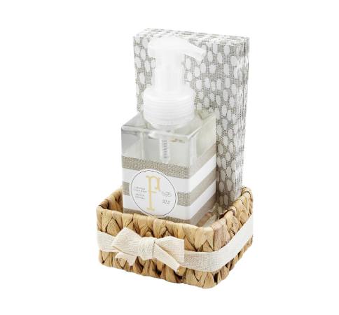 Initial Soap & Towel Basket (Various Letters)