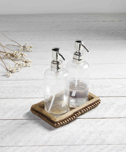 Beaded Soap Pump Set