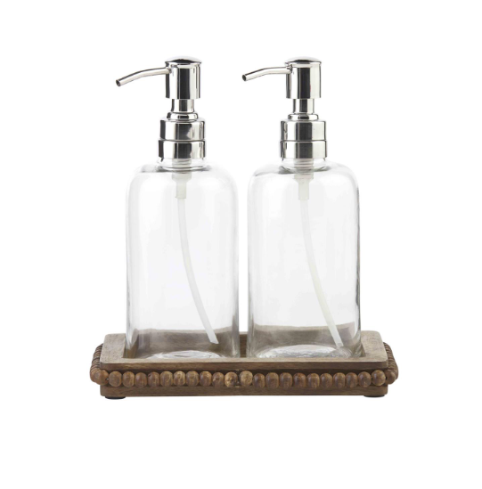 Beaded Soap Pump Set